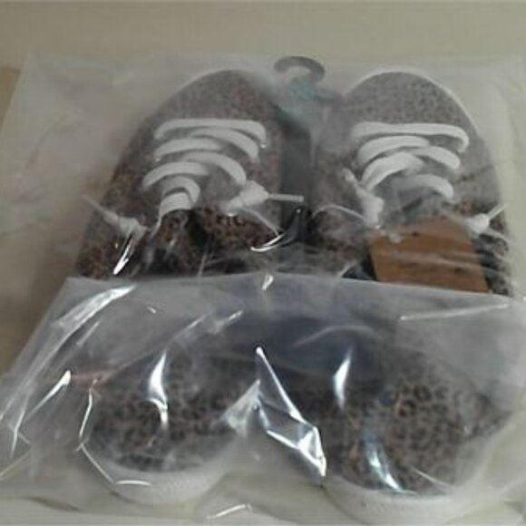 NEW Mad Love Women's Leopard Print Lennie Lace Up Canvas Sneakers sz 9 - Picture 2 of 2